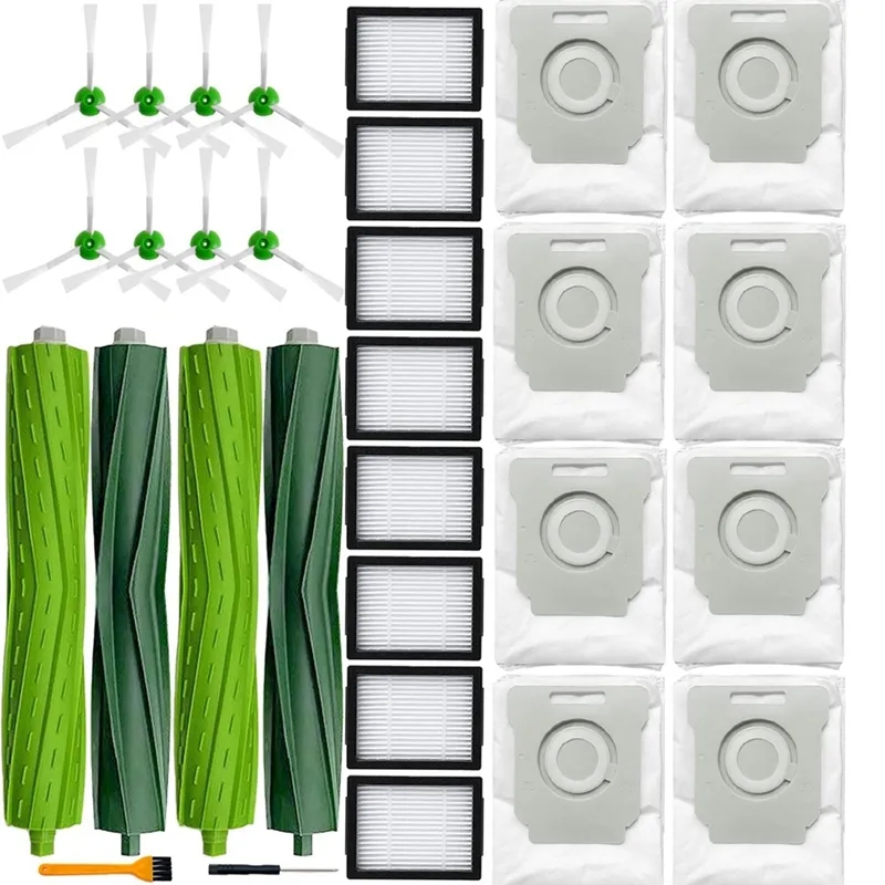 TK Kit De Accesorios De Repuesto Para Roomba Compatible Con J7 J7+/Plus E5 E6 E7 I7 I7+ I3 I4 I6 I6+ I8 Pieza De Repuesto Para Aspiradora Material Plástico