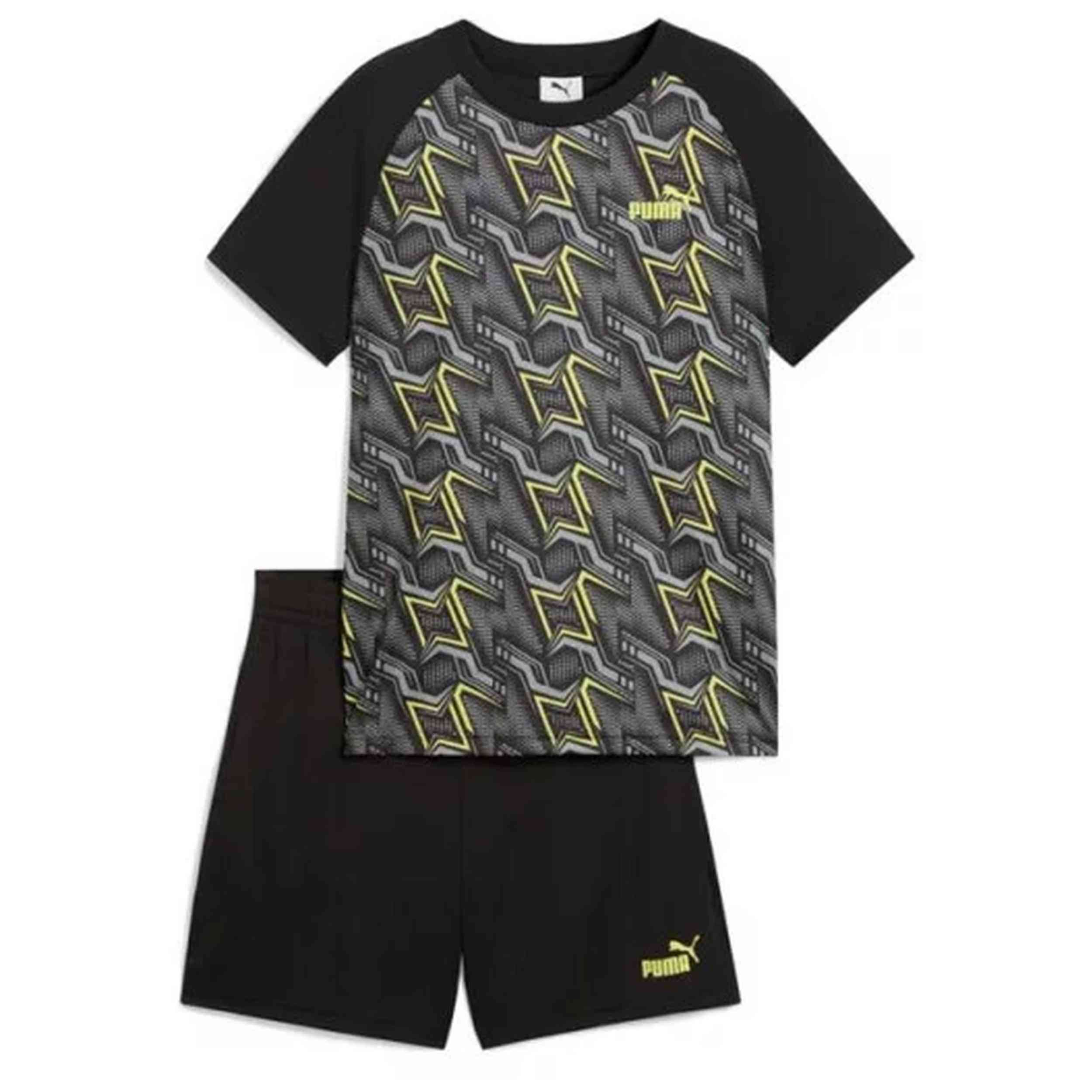 Conjunto Puma modelo 686301-01 para Niños en color Negro