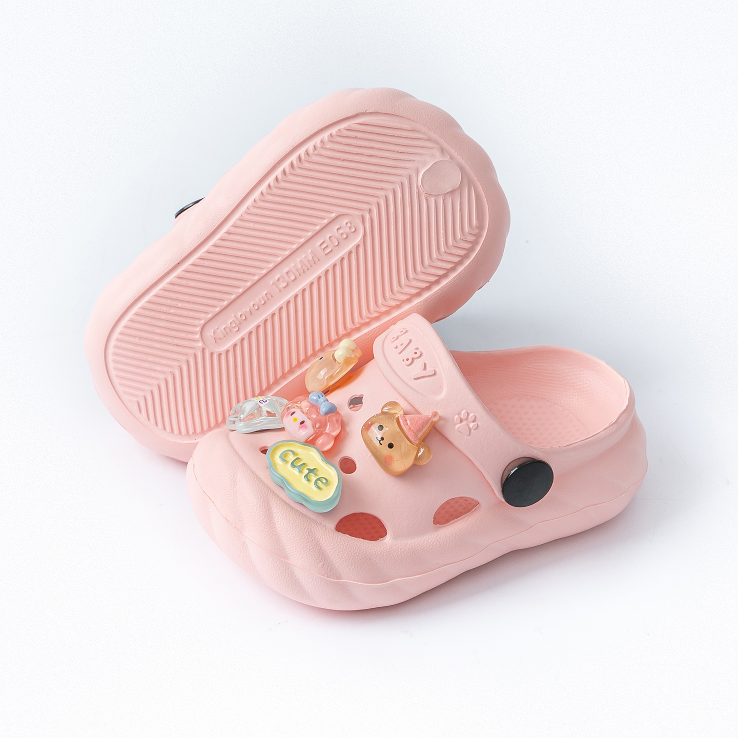 TK Zapatillas De Verano Para Niños Y Niñas Clogs Mules Con Agujero Para Bebé Zapatos De Playa Y Jardín Transpirables De EVA Tallas 13-20