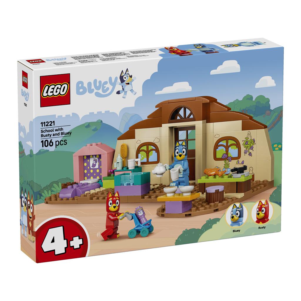 Lego Bluey Escuela con Rusty y Bluey Juguetes LEGO