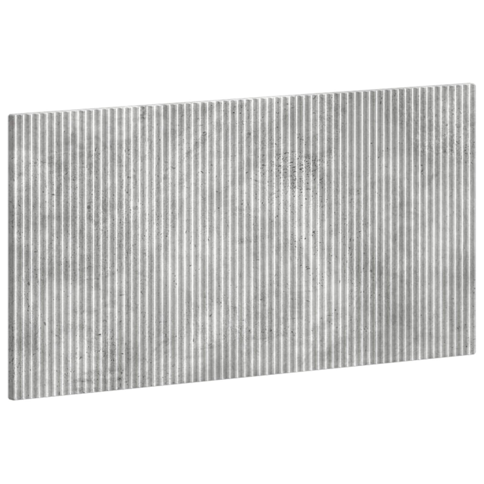 vidaXL Cabecero montada en la pared ARNHEM Madera de ingeniería 100 x 3 x 50 cm Multicolor