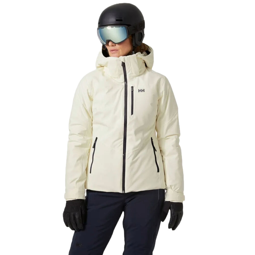 Cazadora de Esquí Beige Helly Hansen Alphelia Snow Impermeable y Cortavientos