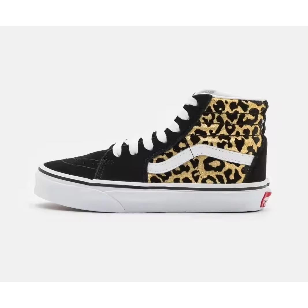 Vans Zapatillas Flocked Leopard Sk8-Hi para niñas y niños