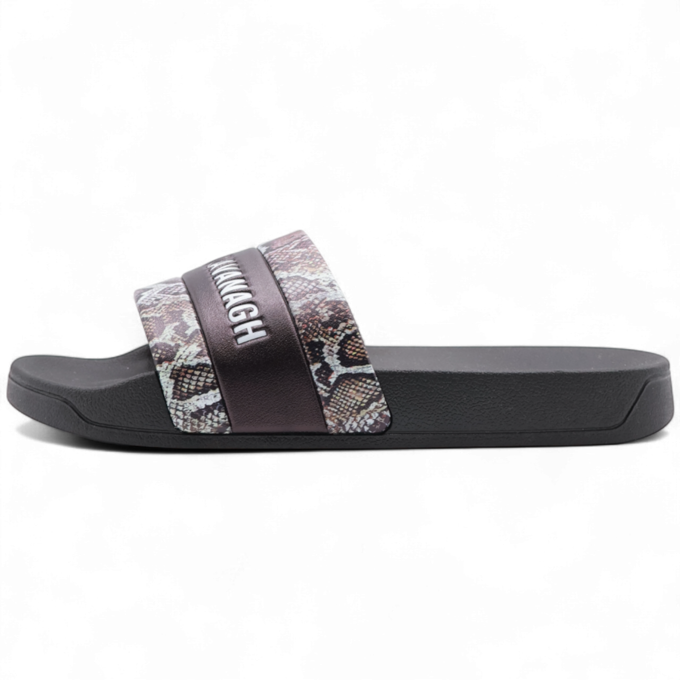 Chanclas Gianni Kavanagh Fighter Negro Hombre Moderno, Ropa casual 100% Poliéster