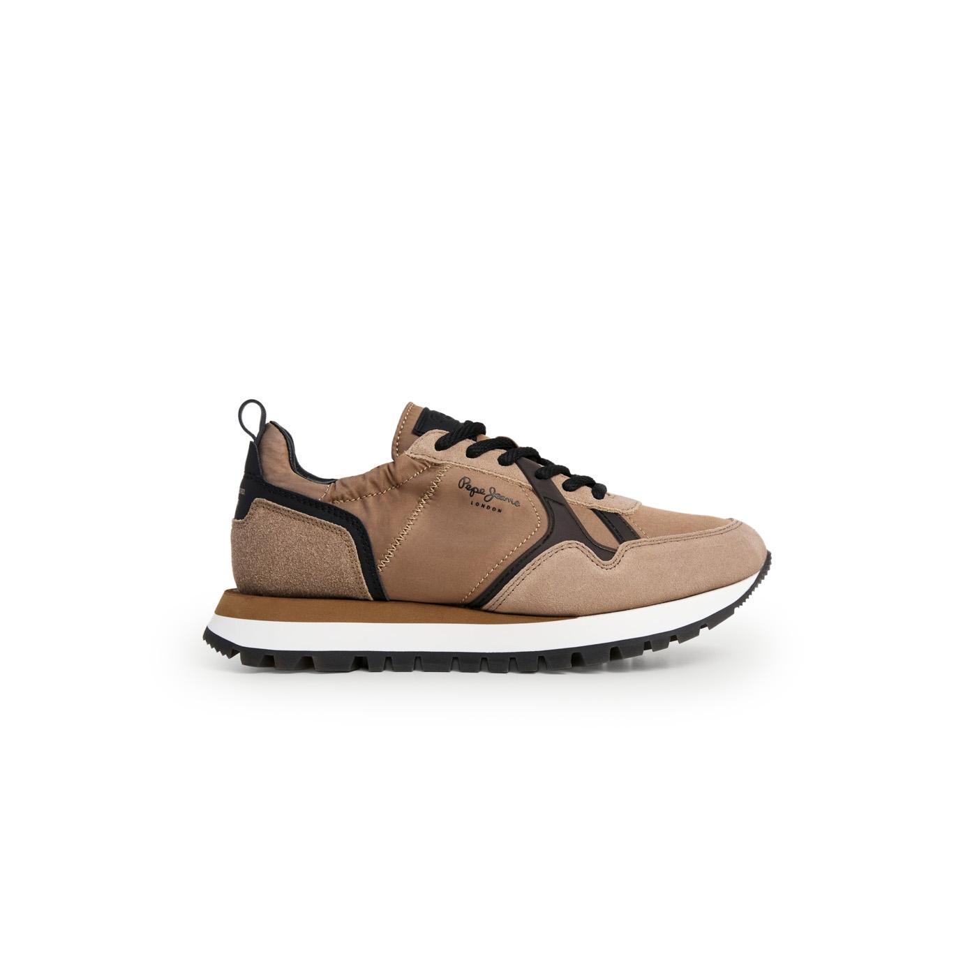 Zapatillas Pepe Jeans Ari PLS400040 Camel Beige Mujer