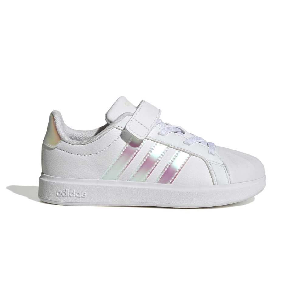 Zapatillas para niña ADIDAS STREETTALK EL I blanca y espejo JQ1809/JQ1807