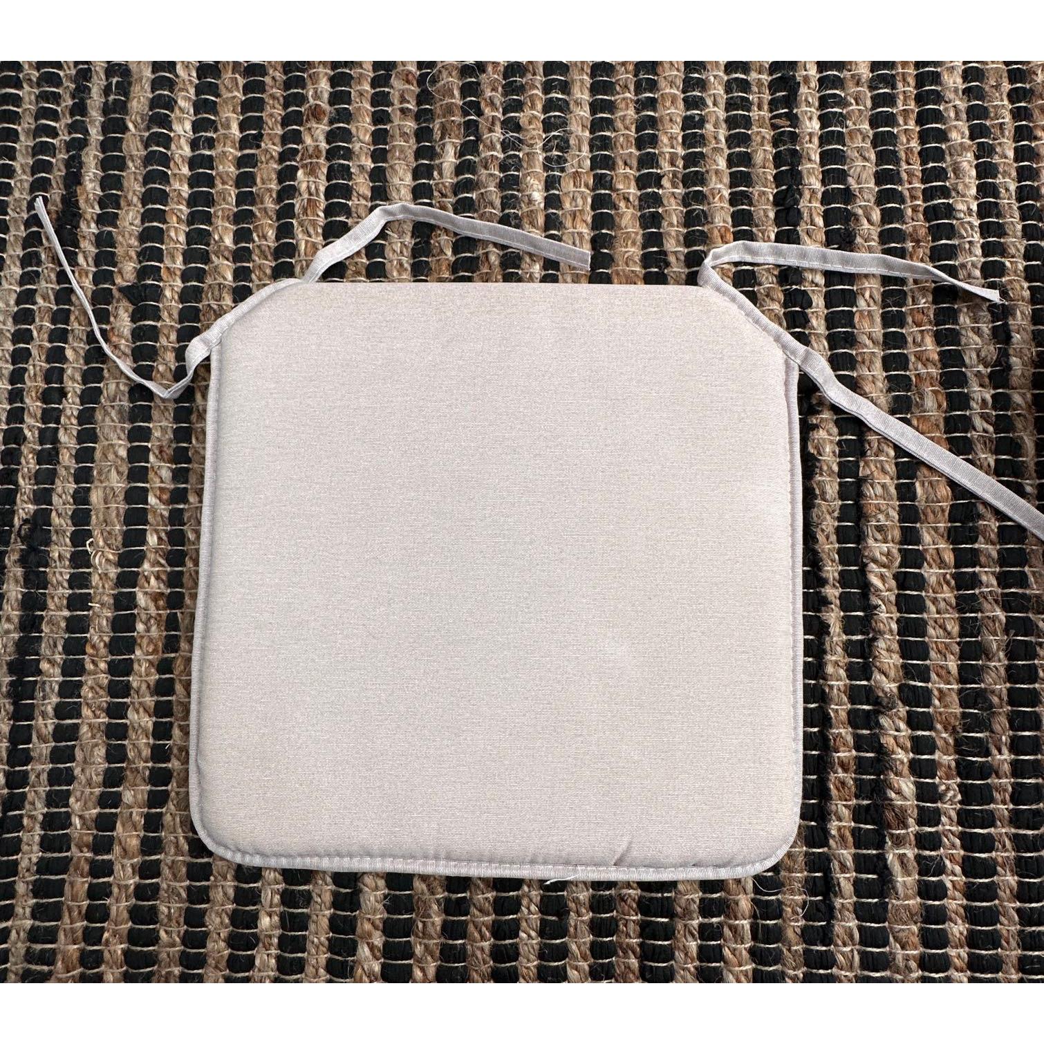 PACK DE 6 Cojines de Asiento de tejido- Cojines de Silla Acolchados  - Acolchado de Asiento Cuadrado para Comedor -cojines de asiento con relleno espuma- cojines de siilla colores lisos y estampado.gran variedad para elegir .40x40 x2 cm