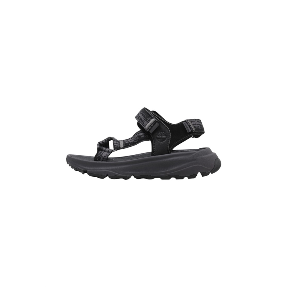 Timberland MOTION DUNE BACKSTRAP SANDAL BLACK WEBBING Sandalias De Cuña Mujer Negro
