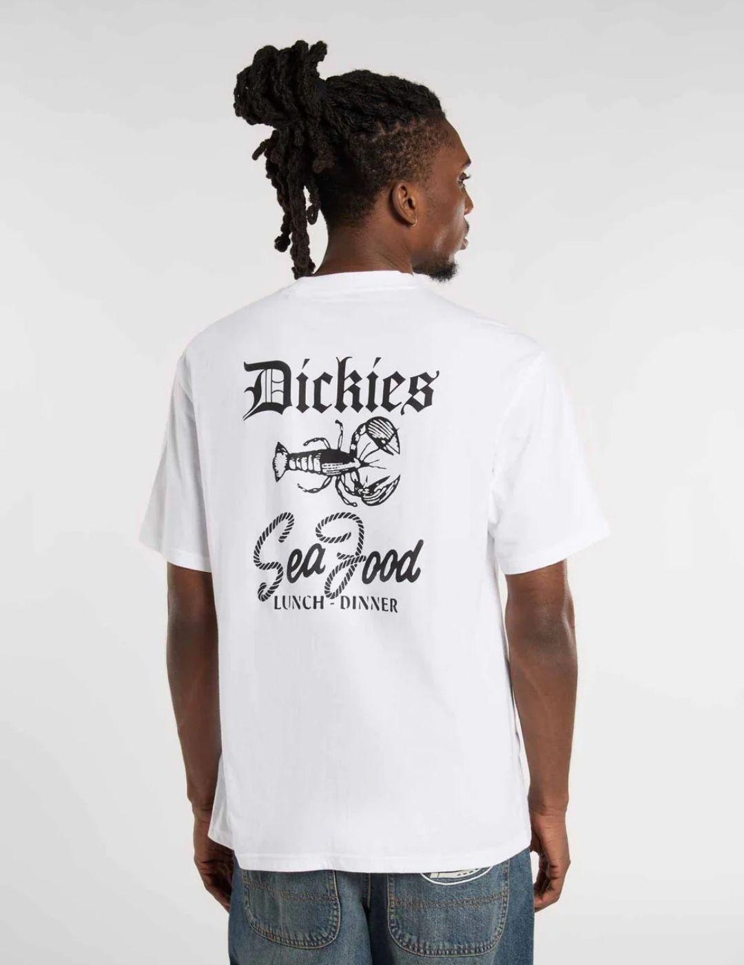 Camiseta Dickies Diner tee Blanca Hombre