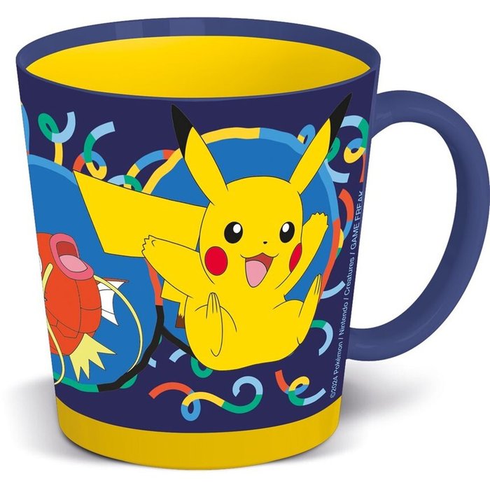 Stor Taza Antivuelco PP 410 Ml Pokemon Doodle Grip Producto Oficial