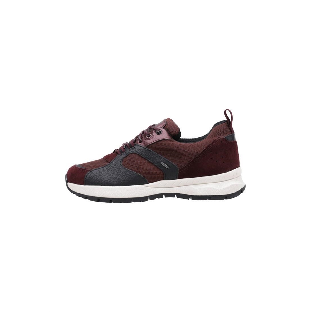 Geox D BRAIES Deportivas Planas mujer Burdeos