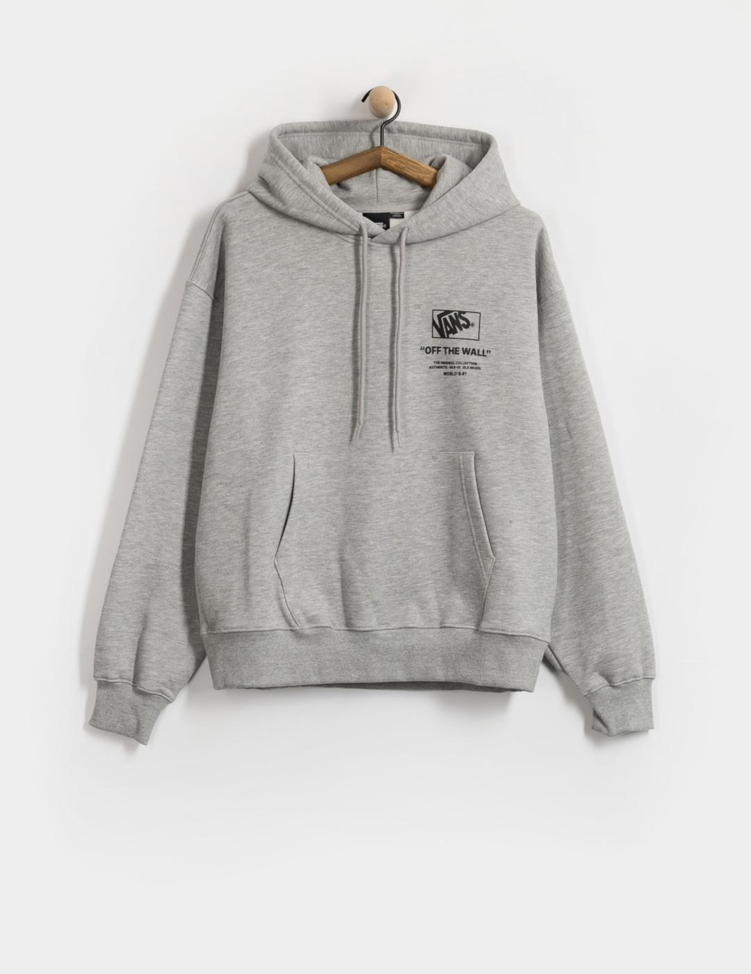 VANS HOODIE GRIS STACKED HI