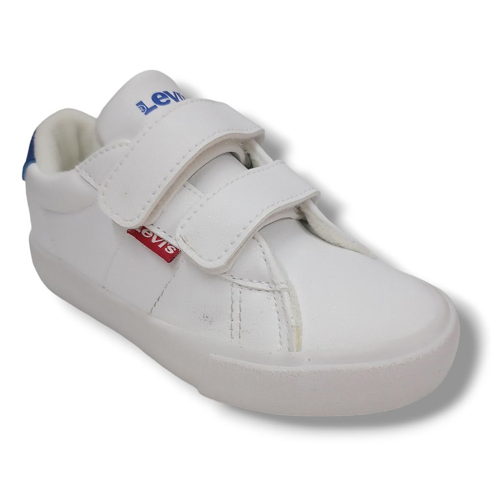 Levi's Levis Zapatilla Sneakers Niño NEW HARRISON VORI0130S BLANCO Zapatillas calzado niños Levis Winter ROYALE CORDONETS