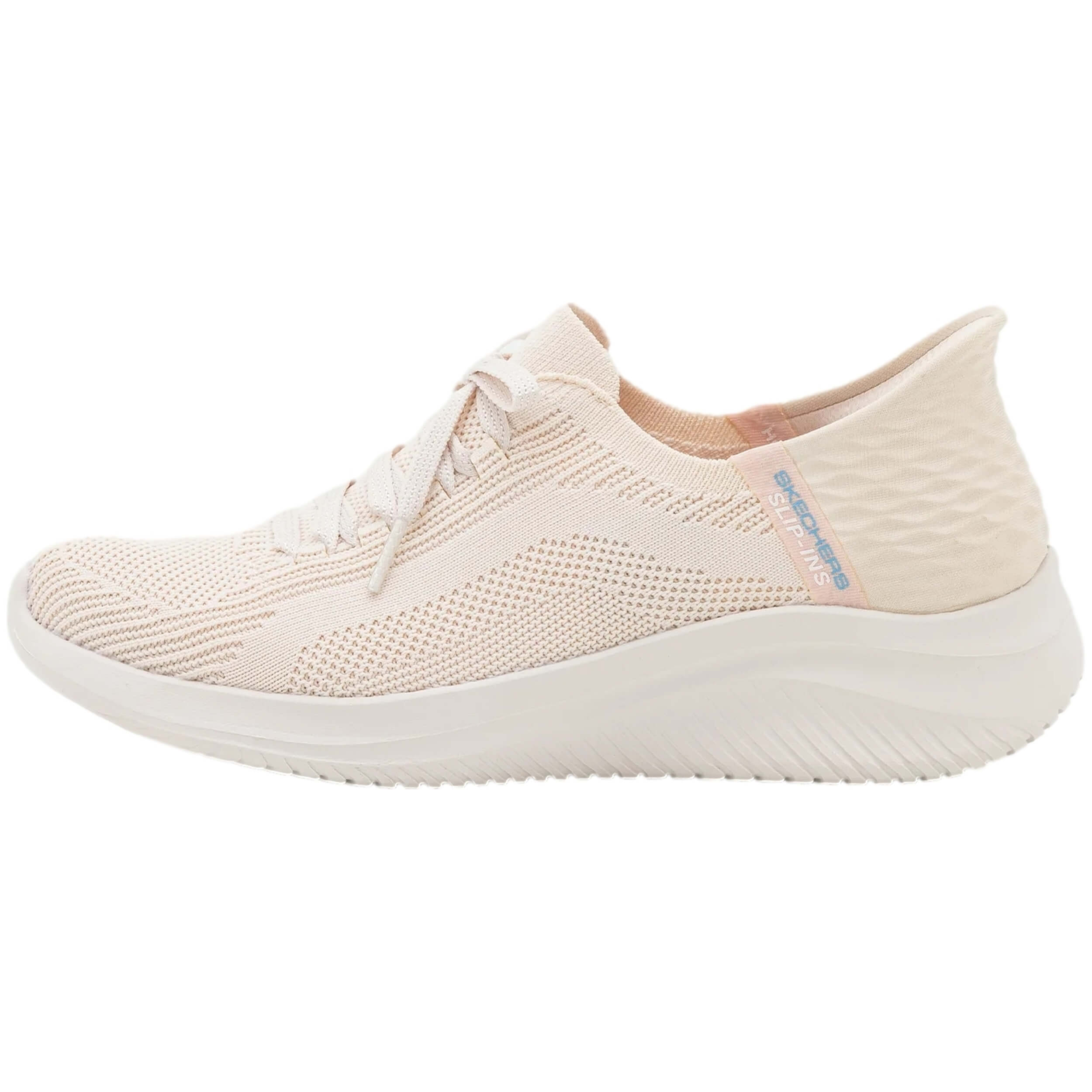 Zapatillas Skechers Ultra Flex 3.0-Brill Mujer Natural Knit/Periw