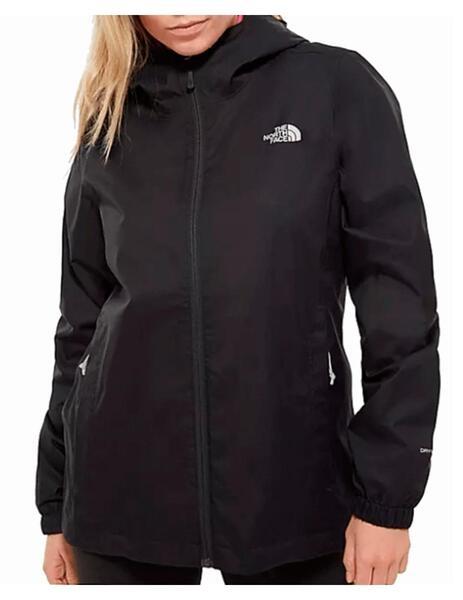 Cortavientos The North Face WM Quest Negro para mujer