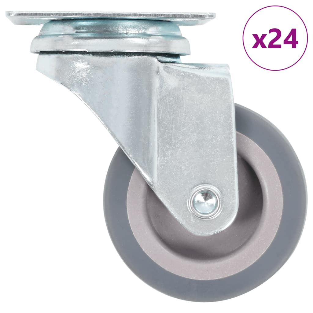 vidaXL Ruedas Giratorias Diàmetro 50mm Accesorios Transporte Industriales Cantidad 12 unidades,  24 unidades,  36 unidades y mas