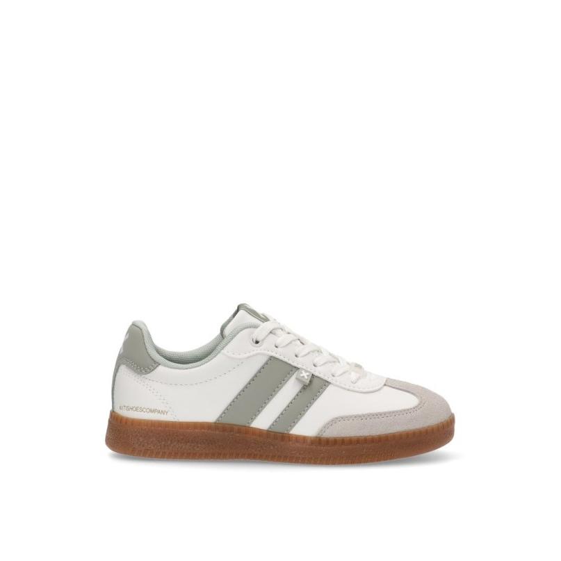 Zapatillas Casual Xti - Mujer - Suela Plana - Modelo 143485 - Color Kakhi