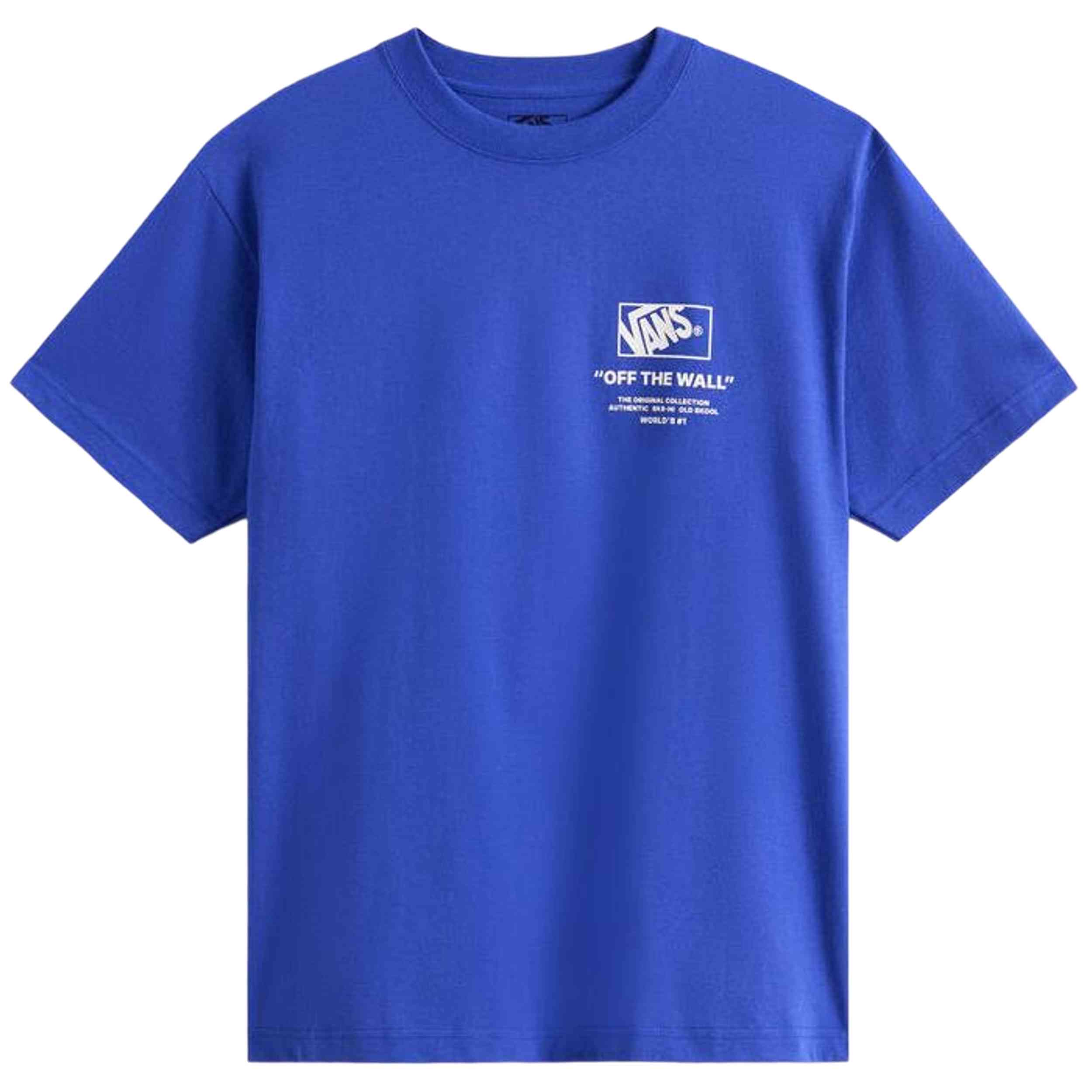 Camiseta De Manga Corta Vans modelo Stockpile SS Tee "Royal Cobalt" para hombre y mujer en color Azul