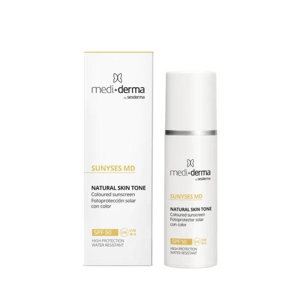 MEDIDERMA - SUNYSES MD NATURAL SKIN TONE CON COLOR SPF50 30ML
