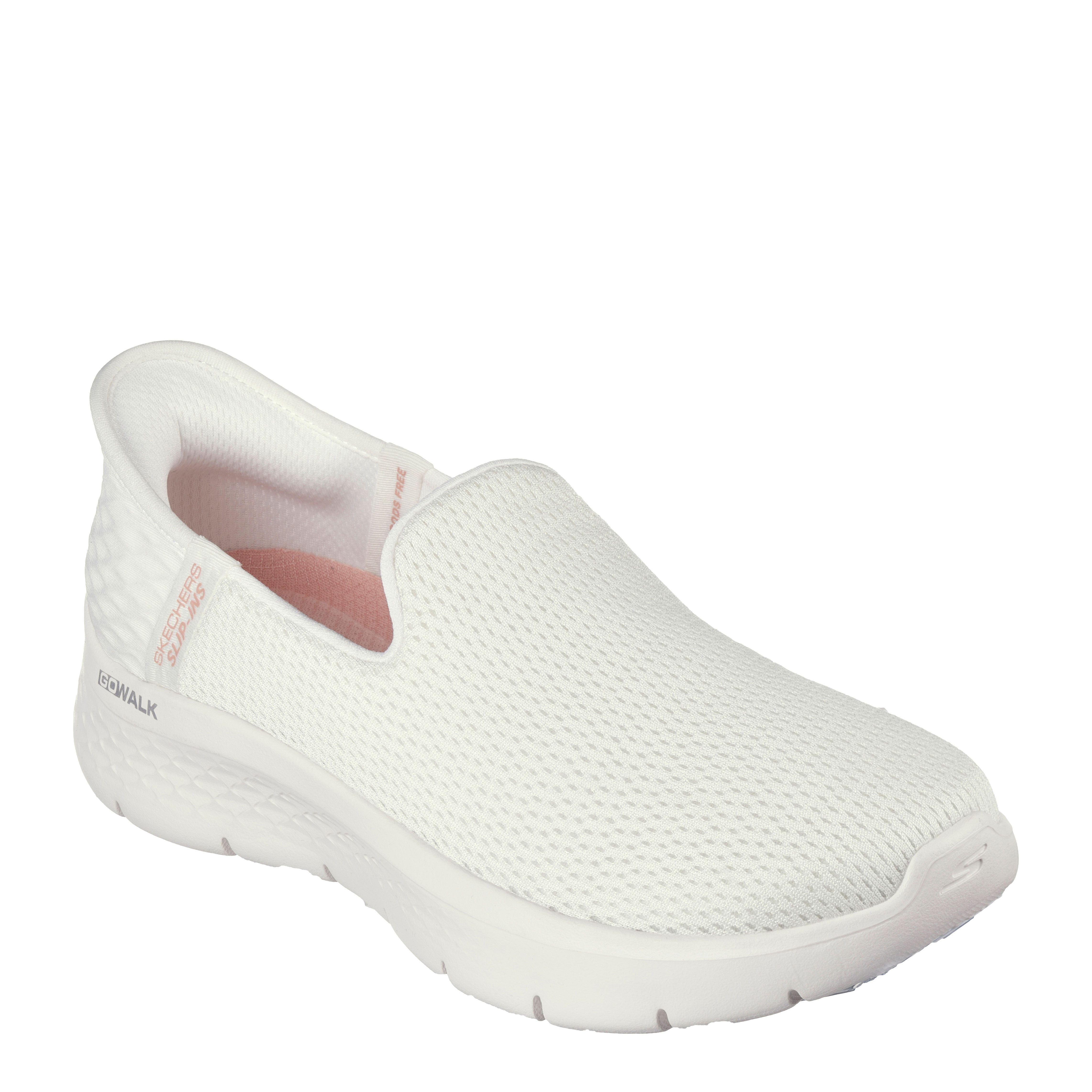Skechers Zapatillas Go Walk Flex Blancas 124963-OFWT , para Mujer