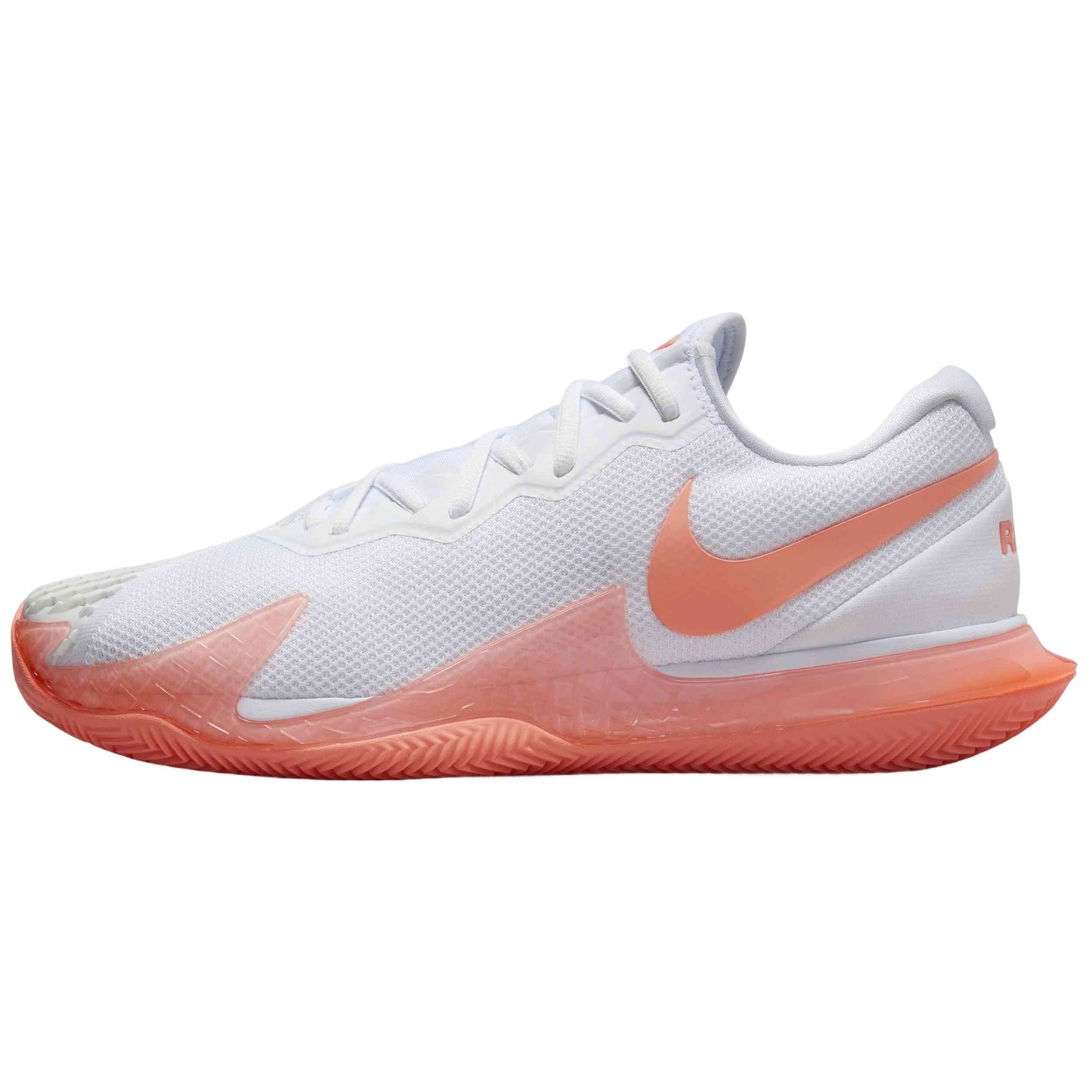 Dep Vapor Zoom Cage 4 Rafa Clay Nike en color Blanco Coral
