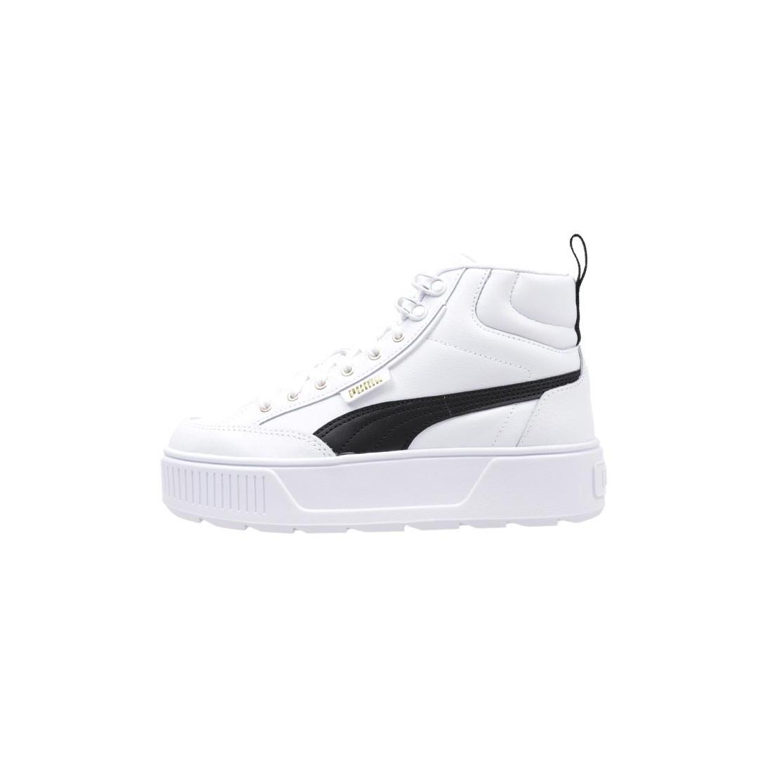 Puma KARMEN MID  ZAPATILLA DEPORTIVA ALTA PLATAFORMA mujer Blanco