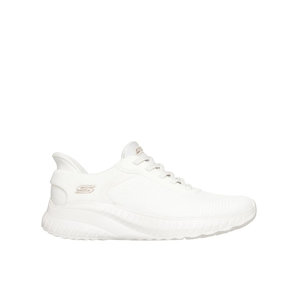 Zapatillas Skechers Mujer Bobs Squad Chaos Blanco