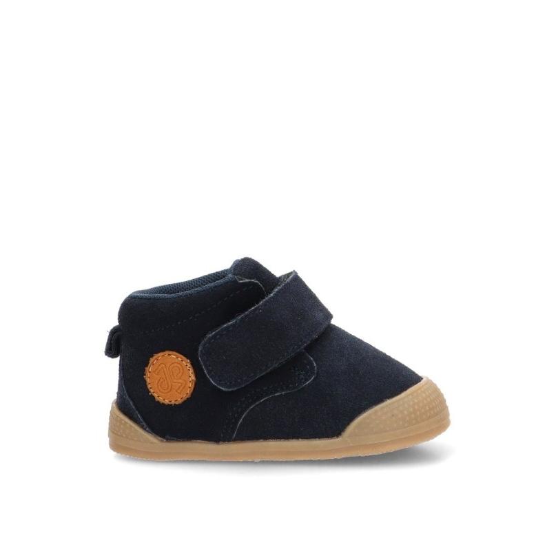 Botin Respetuoso/barefoot Bubble Bobble - Niño - Suela Plana - Modelo C1970 - Color Marino