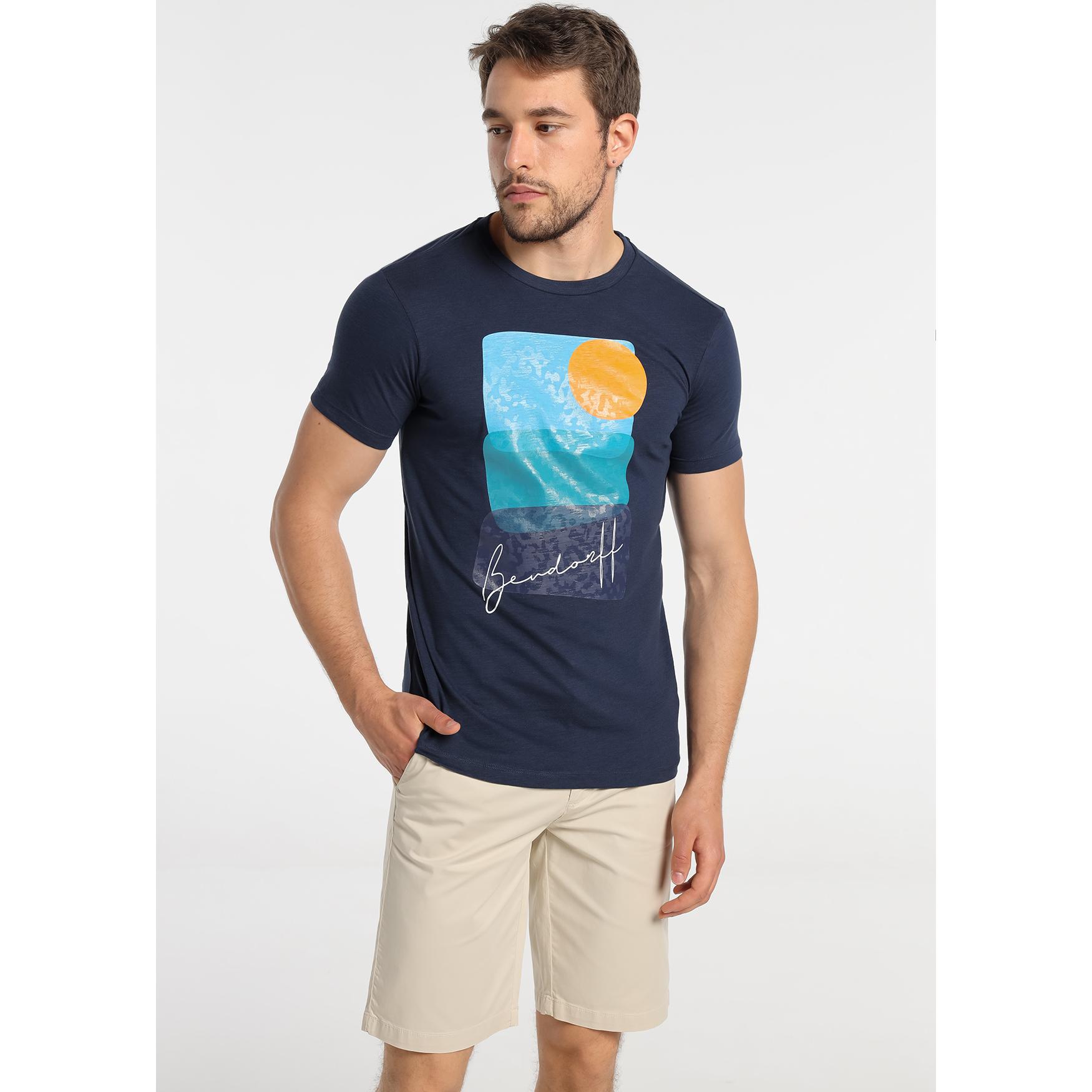 BENDORFF - Camiseta manga corta gráfica abstract