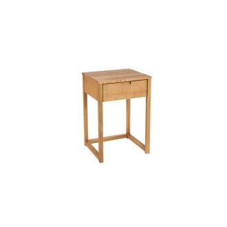 Mesita De Noche Mad. Roble 45X40X60, El mejor complemento para tu hogar, Fijalo