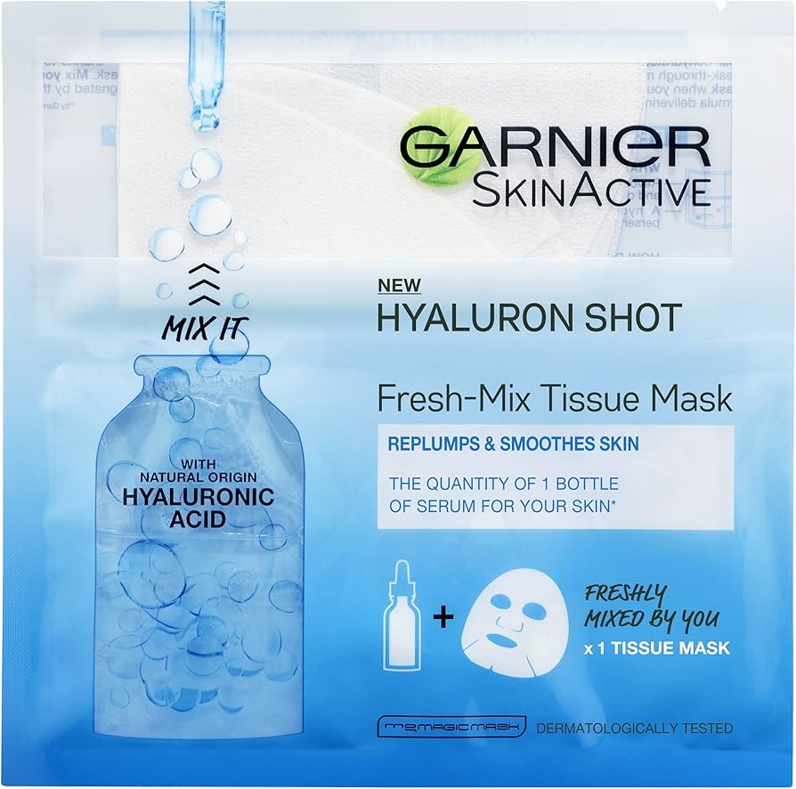 Mascarilla Facial Garnier Hyaluron Shot (mix It) 33g