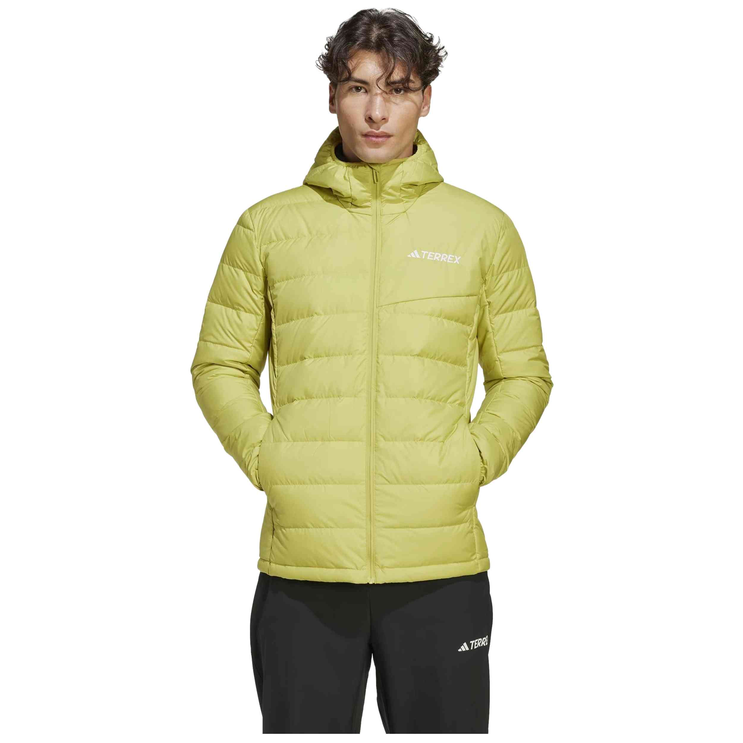 Chaqueta Adidas modelo JZ9969 para Hombre en color amarillento