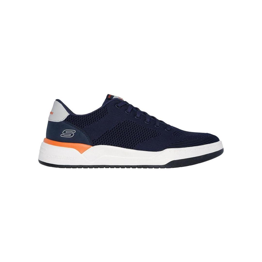 Skechers RELAXED FIT: CORLISS - DORSET Deportivas Planas Hombre Azul