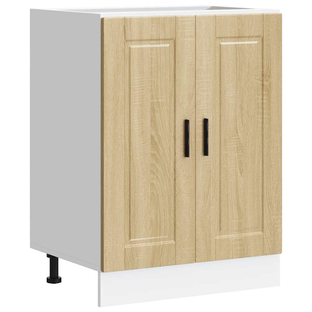 vidaXL Mueble bajo de cocina Porto madera de ingeniería  60 x 46 x 81.5 cm Multicolor