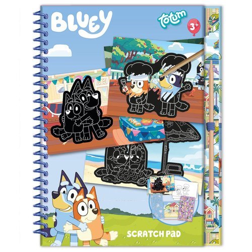 TOTUM LIBRO DE RASCAR BLUEY TOTUM 23x2x21 Cms.