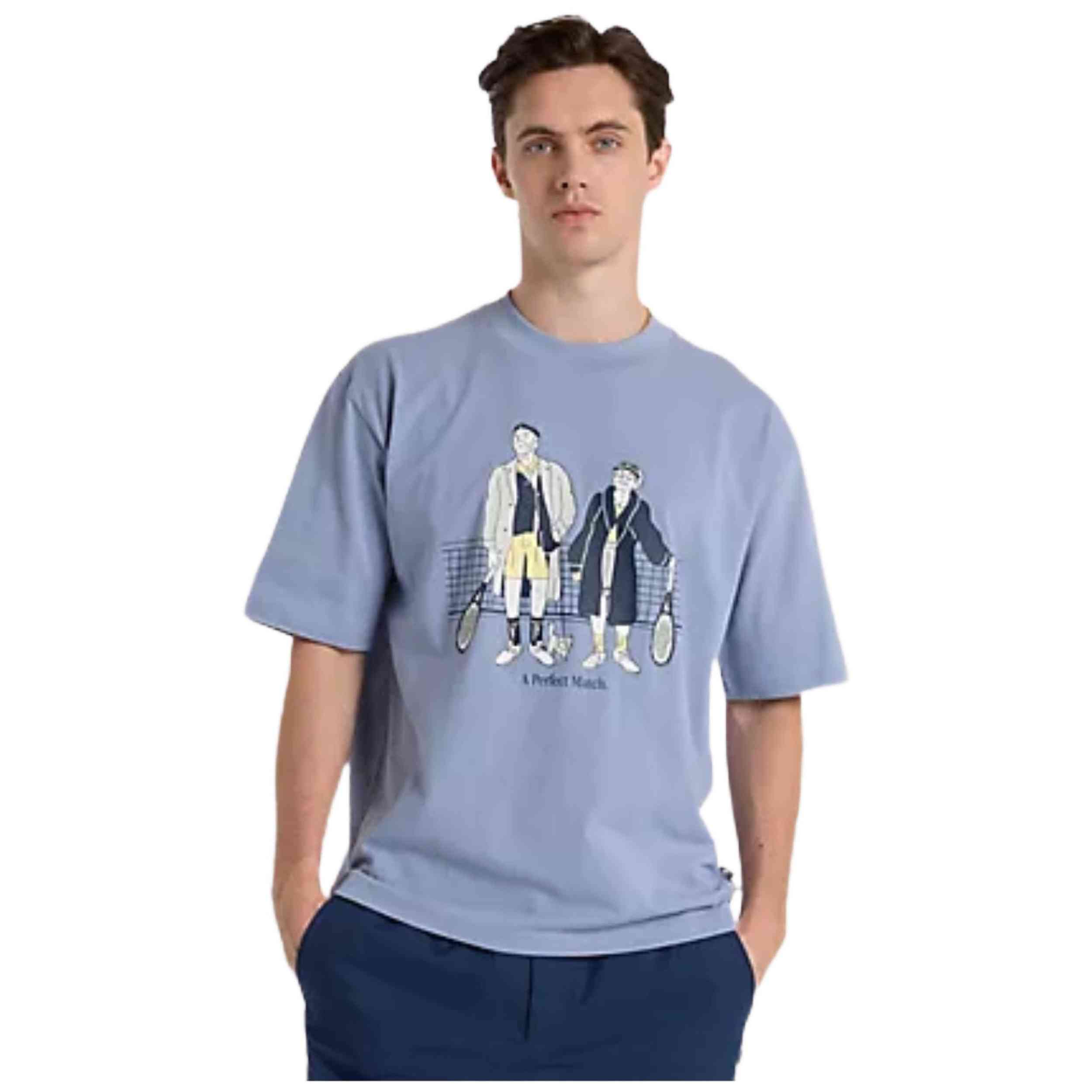 Camisetas De Manga Corta New Balance para Hombre en color Azul