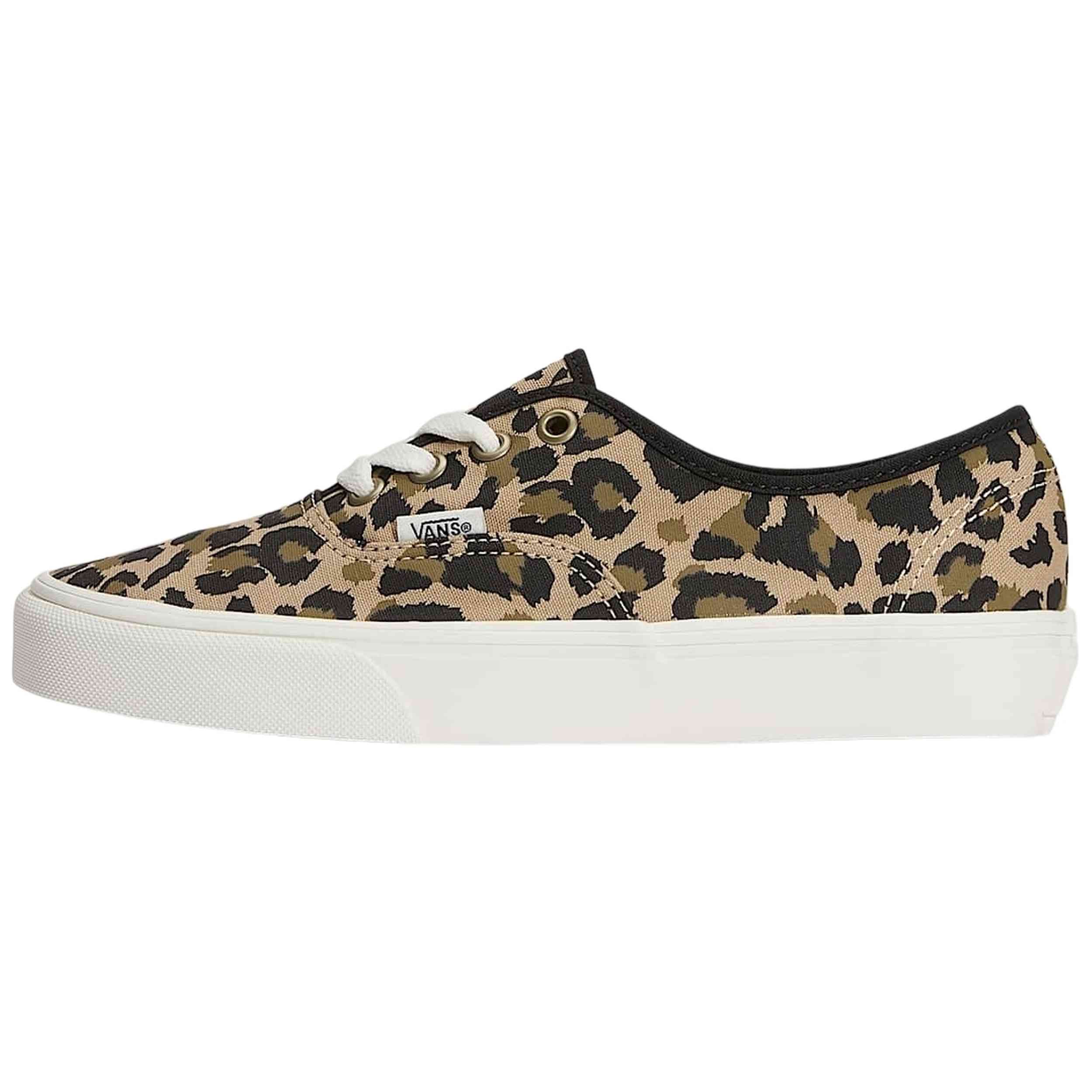 Zapatillas Vans modelo Authentic Core Classic "Leopard Print" para hombre y mujer en color Marron