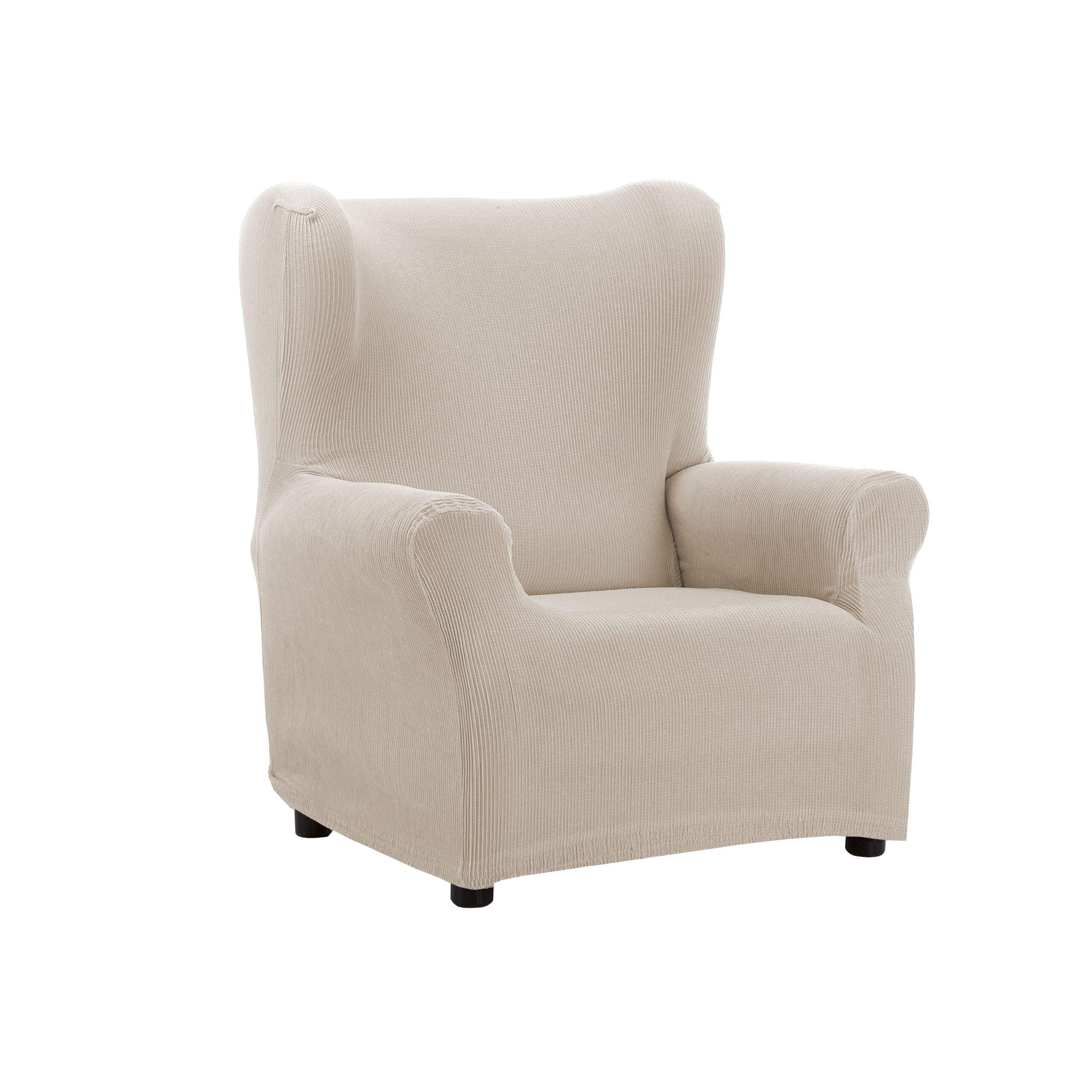 Funda de Sillón Orejero Elástica Modelo Java Colores - Protector y Cubre Sillón - Fabricado en España - S&T Sofa Covers