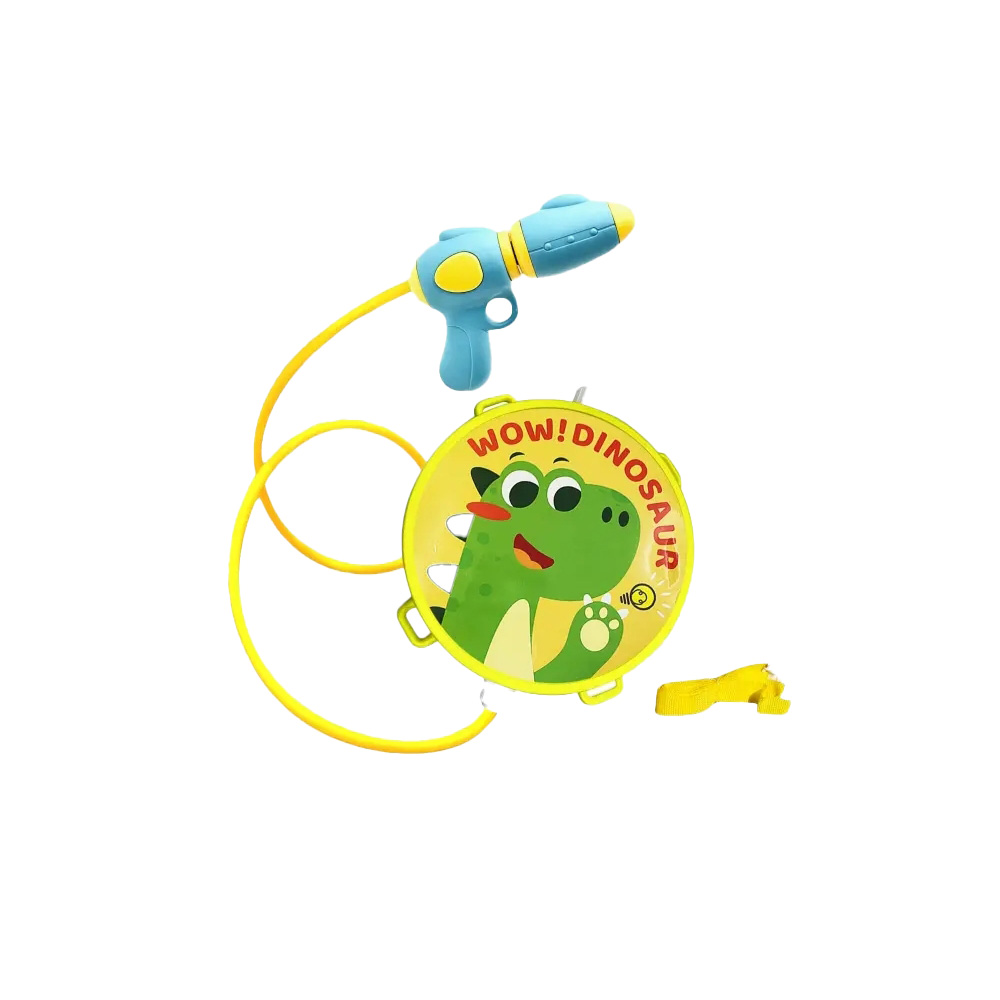 PLUSHOME Pistola De Agua 15.5X8.5CM ,Con Mochila 18.5x20cm Y Tubo de 70cm,disponible en 16 Dibujos Divertidos ,Perfecto Para Jugar En Piscina / Playa / Patio