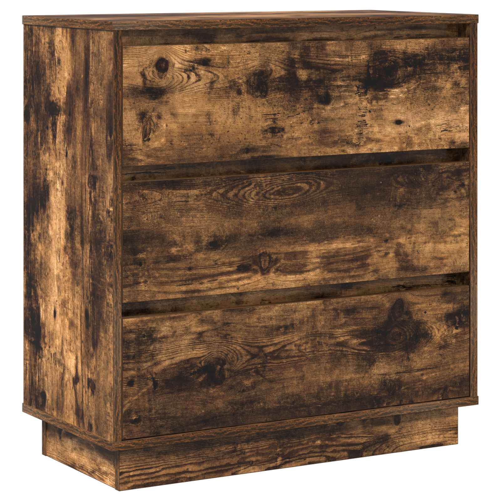 vidaXL Armario de Noche 71 x 34,5 x 75 cm Madera de ingeniería Multicolor
