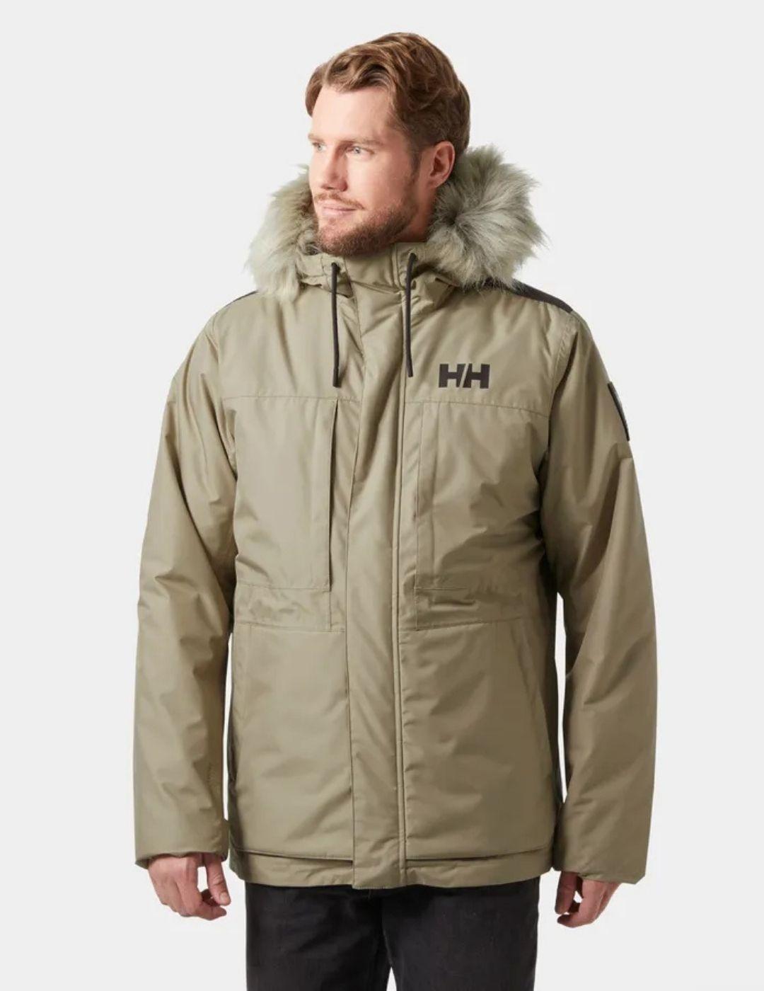 Parka HH Coastal 3.0 Beige Hombre