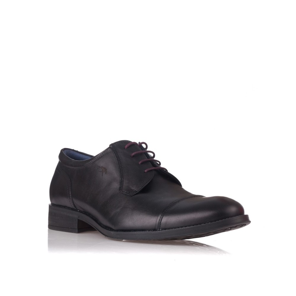Zapatos de Vestir Fluchos Heracles 8412 Hombre Negro