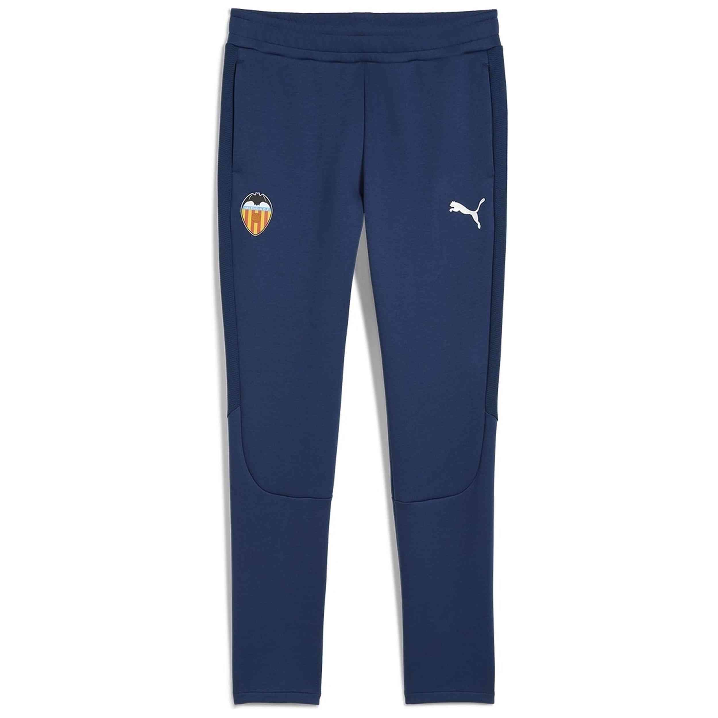 Pantalon Largo Puma modelo Valencia CF EVOSTRIPE para Hombre en color Azul