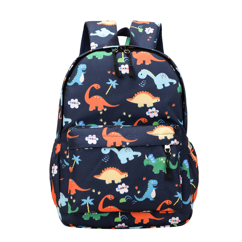 TK Mochila Escolar para Niños de 3 a 10 años con Diseño de Dinosaurio - Ideal para Guardería y Uso Digital