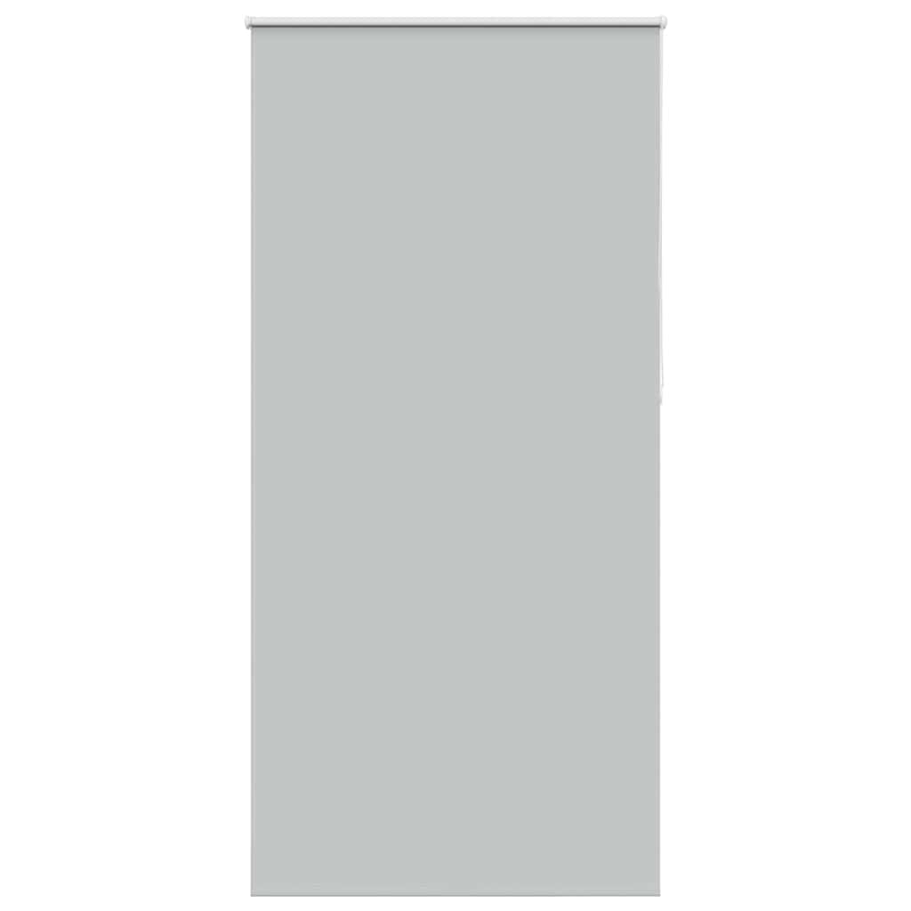 vidaXL Estor Enrollable Opaco gris claro de Tela en dimension 230 cmx105 cm/230 cmx110 cm/230 cmx115 cm y más | protección solar decorativa para ventanas hogar oficina dormitorio fácil de instalar