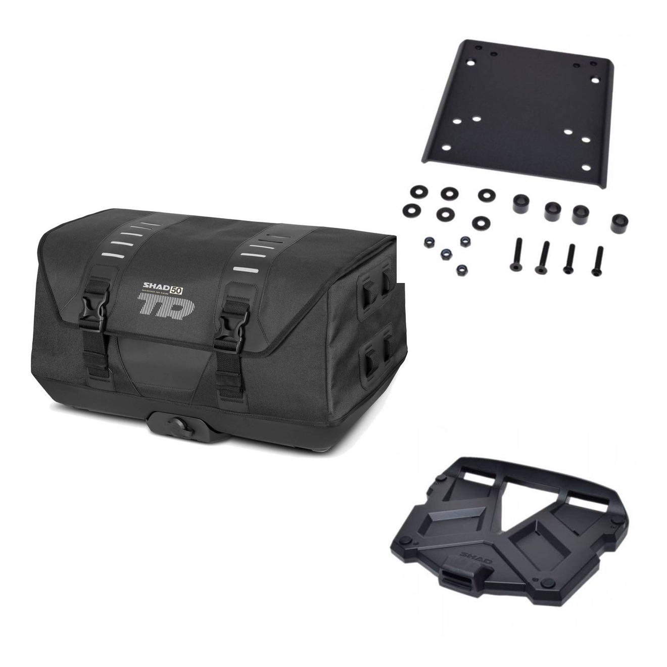Bolsa Trasera Tr50 + Parrilla Terra Plás KIT-569856