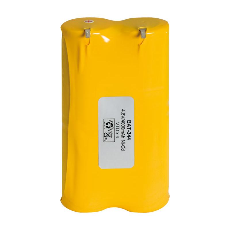 Pack de baterías 4,8V/4000mAh Ni-Cd.