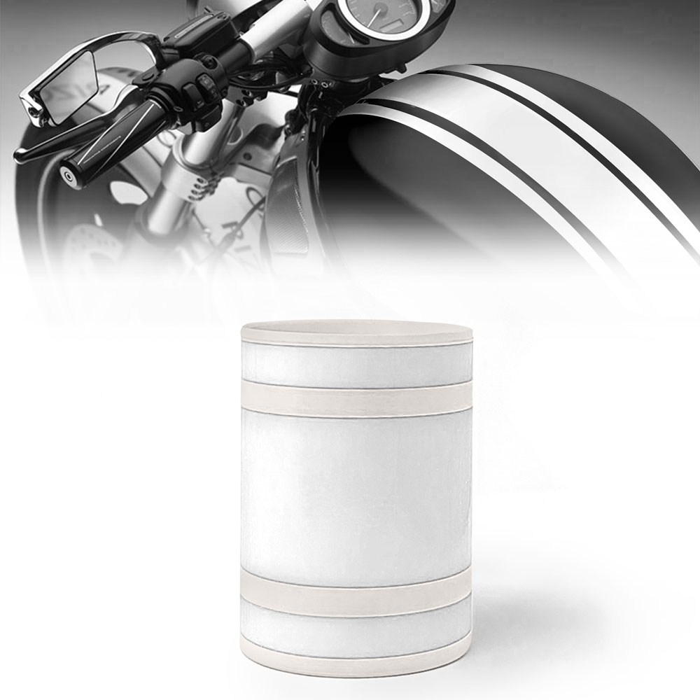 Stripes Sticker Stripes para Moto 3 Thilles Blanco 120 mm x 2 Mt