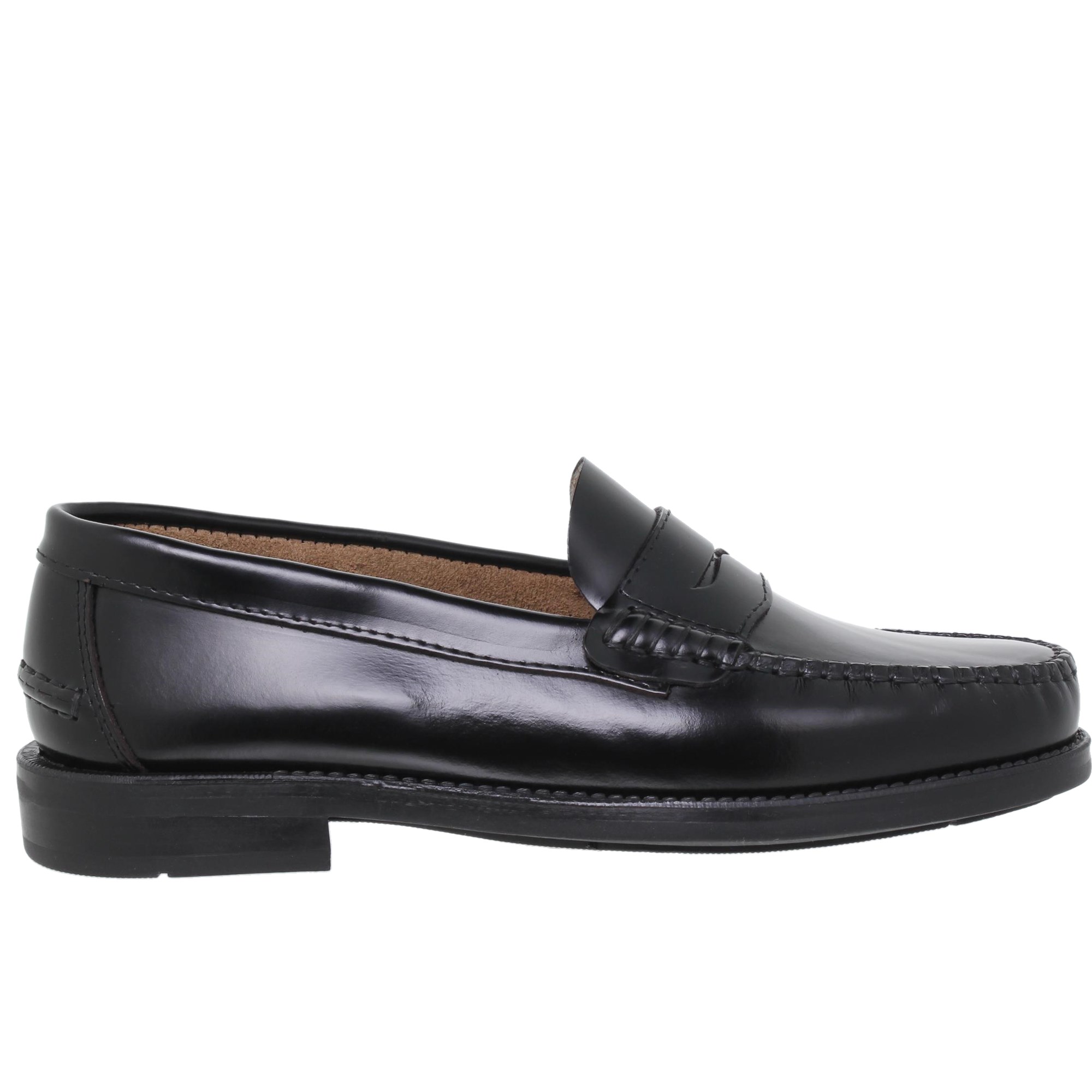 Zapato Castellano Antifaz Hombre Negro Piso Goma - Latino 1300MC
