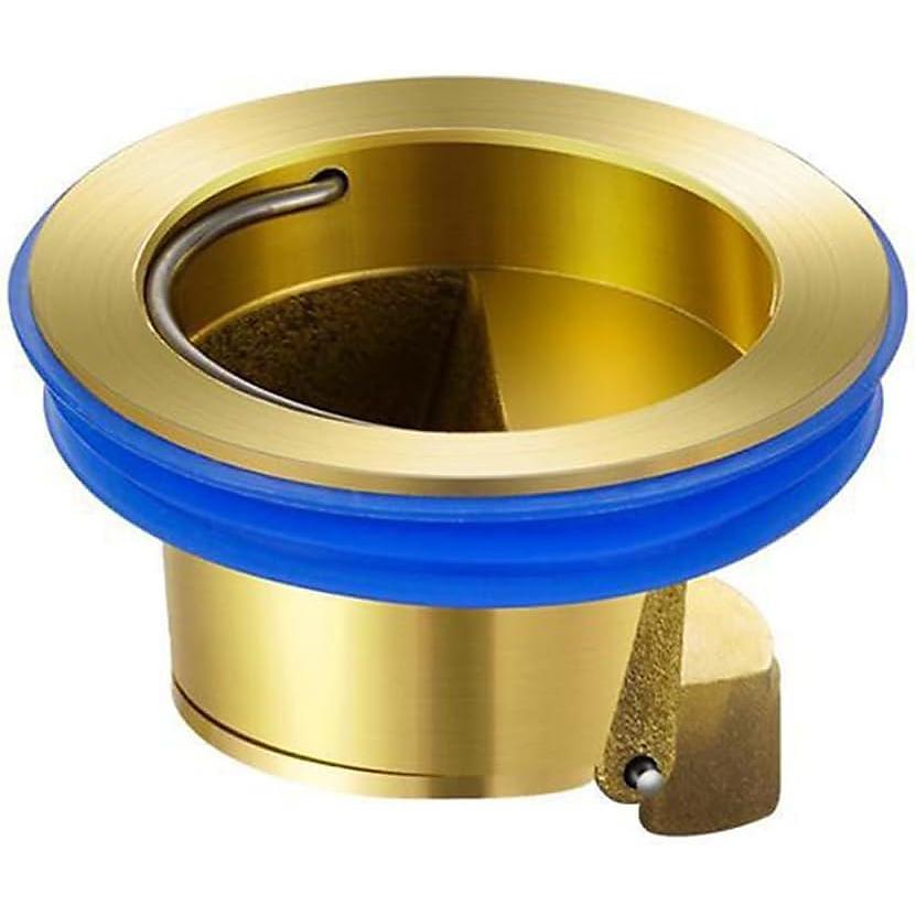 CA Desagüe de piso de latón - Desodorante para inodoro - Antirreflujo - Tapón de olores - Diseño antideslizante